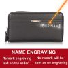 2020 Baellerry Men Clutch Wallets PU Leather Large Capacity Zipper Hand Strap Men Wallet Luxurious Business Solid Male Purses