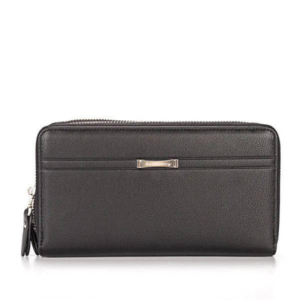 2020 Baellerry Men Clutch Wallets PU Leather Large Capacity Zipper Hand Strap Men Wallet Luxurious Business Solid Male Purses