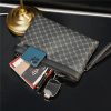 2023 Luxurious Men's Clutch Bags Square Bag Messenger Casual Fashion Envelope Mens Mobile Phone Male Clutches Hand Purse Luxury