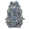40L Camping Backpack Men's Military Bag Travel Bags Army Tactical Molle Climbing Rucksack Hiking Outdoor Reflective Shoulder Bag
