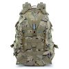 40L Camping Backpack Men's Military Bag Travel Bags Army Tactical Molle Climbing Rucksack Hiking Outdoor Reflective Shoulder Bag