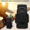80L Tactical Backpack 600D Oxford Cloth Waterproof Trekking Fishing Hunting Bag Molle Backpack Outdoor Sport Military Rucksacks