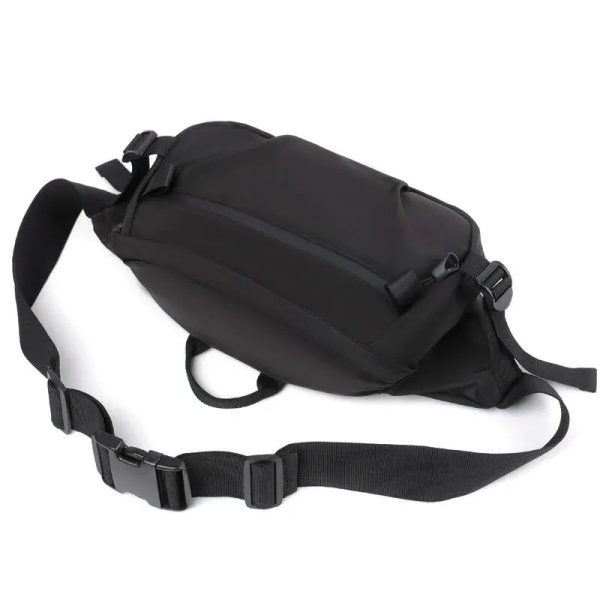 A New Men's Chest Bag Functional Simple Fashion Sports Shoulder Bag Waterproof Wear-resistant Large-capacity Waist Bag
