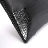 Badenroo Male Envelope bag Simple Alligator Crocodile Leather Business Male Clutch Shoulder bag Fashion Day Clutches Masculina