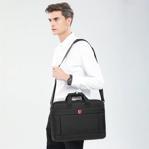 Brand New Waterproof Laptop Briefcase Men Business Handbag for Men Large Capacity  Casual Fashion Messenger Single Shoulder Bag