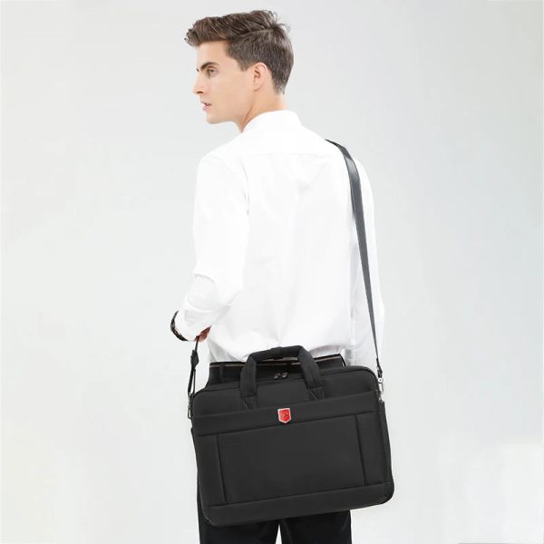Brand New Waterproof Laptop Briefcase Men Business Handbag for Men Large Capacity  Casual Fashion Messenger Single Shoulder Bag