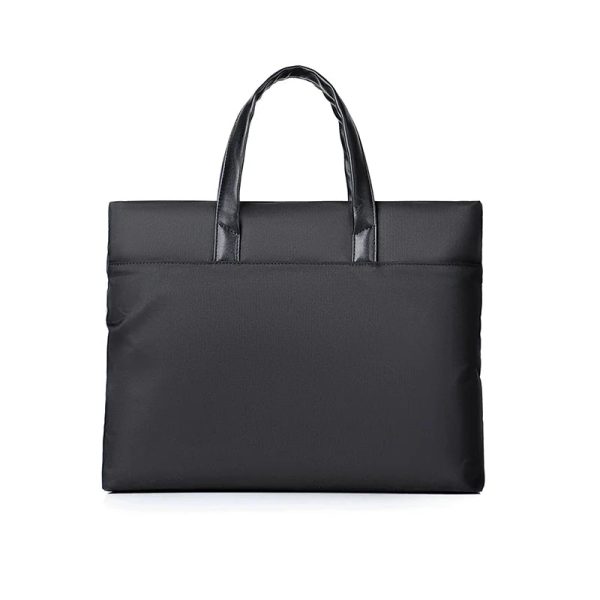 Business Briefcase Polyester Water-resistant Men's Business Light Handbag Large Capacity Computer Bag Casual Crossbody Bag