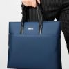Business Briefcase Polyester Water-resistant Men's Business Light Handbag Large Capacity Computer Bag Casual Crossbody Bag
