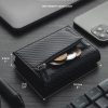 Credit Card Holder  RFID Blocking Bifold Wallet Men's Wallet with Coin Compartment and Banknote Compartment