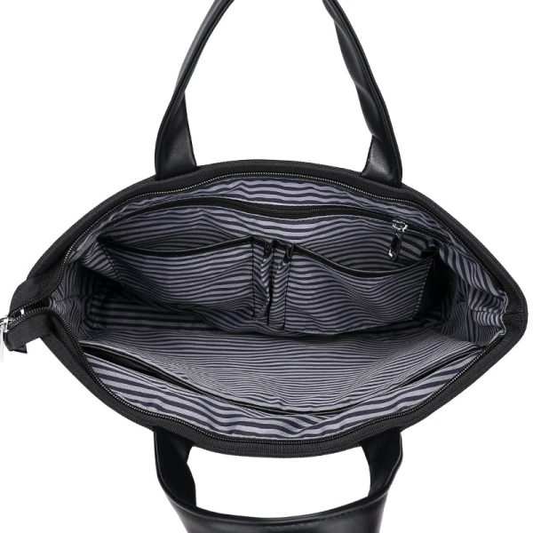 Fashion Document Bag Handheld Briefcase Oxford Cloth Business Briefcase Men And Women Universal Lined Conference Bag