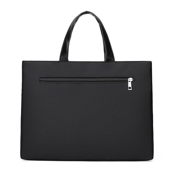 Fashion Document Bag Handheld Briefcase Oxford Cloth Business Briefcase Men And Women Universal Lined Conference Bag