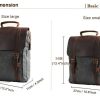 Fashion Male Backpack Leather military Canvas backpack Men backpack women school backpack school bag bagpack rucksack mochila