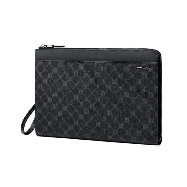 GOLF Men's Handbag New Fashion Business Handheld Envelope Bag Large Capacity Handheld Clip Bag Commuter Handheld Grab Bag