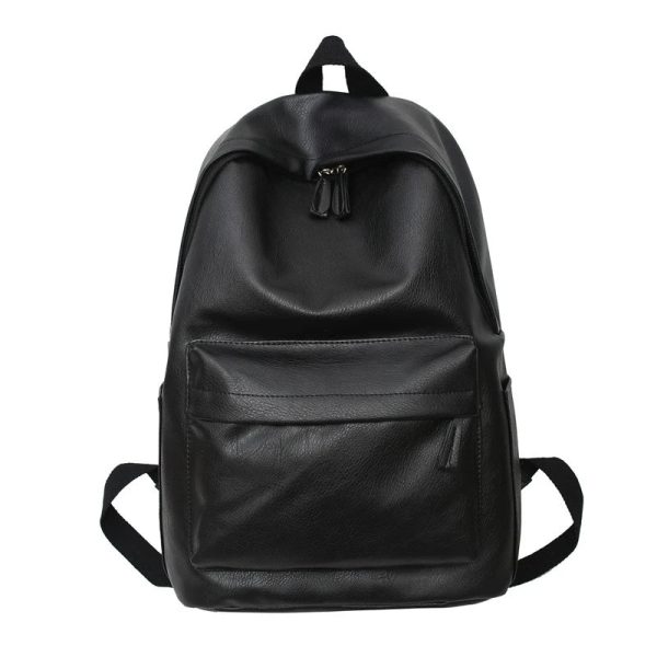 High Quality PU Leather Woman Backpack Large Capacity School Bag Unisex Laptop Backpack, Fashion Travel Rucksack Bagpack Mochila