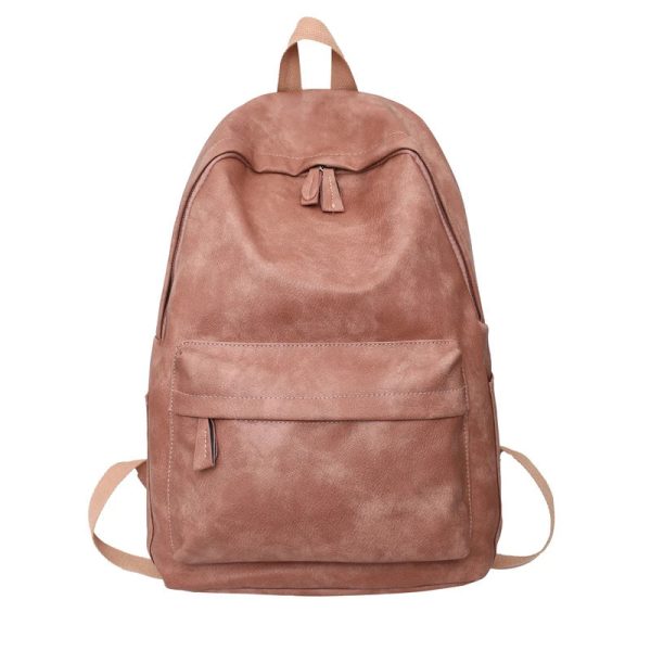High Quality PU Leather Woman Backpack Large Capacity School Bag Unisex Laptop Backpack, Fashion Travel Rucksack Bagpack Mochila