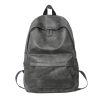 High Quality PU Leather Woman Backpack Large Capacity School Bag Unisex Laptop Backpack, Fashion Travel Rucksack Bagpack Mochila