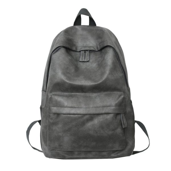 High Quality PU Leather Woman Backpack Large Capacity School Bag Unisex Laptop Backpack, Fashion Travel Rucksack Bagpack Mochila