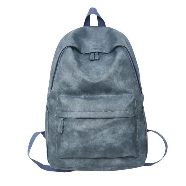 High Quality PU Leather Woman Backpack Large Capacity School Bag Unisex Laptop Backpack, Fashion Travel Rucksack Bagpack Mochila