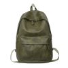 High Quality PU Leather Woman Backpack Large Capacity School Bag Unisex Laptop Backpack, Fashion Travel Rucksack Bagpack Mochila