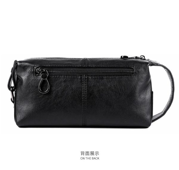 High Quality Soft Cowhide Men's Handbag Wallet Card Bag Sacoche Homme Bolso Hombre Bag For Men Wallet for Men Clutch Bag For Men