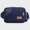 Men Canvas Shoulder Bags Casual Tote Travel Men's Crossbody Bag Luxury Messenger Bags Multi Pocket Bag Men Purses And Handbags