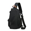 Men Chest Bag Large Capacity Waterproof Whatsapp Messenger