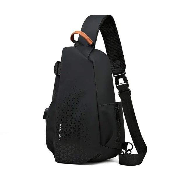 Men Chest Bag Large Capacity Waterproof Whatsapp Messenger