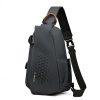 Men Chest Bag Large Capacity Waterproof Whatsapp Messenger