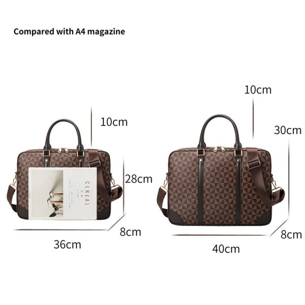 Men Handbag Laptop Bags for Men Men's Bag Luxury Brand Genuine Leather Travel Bag Suitcase Briefcase Women Man Shoulder Women's