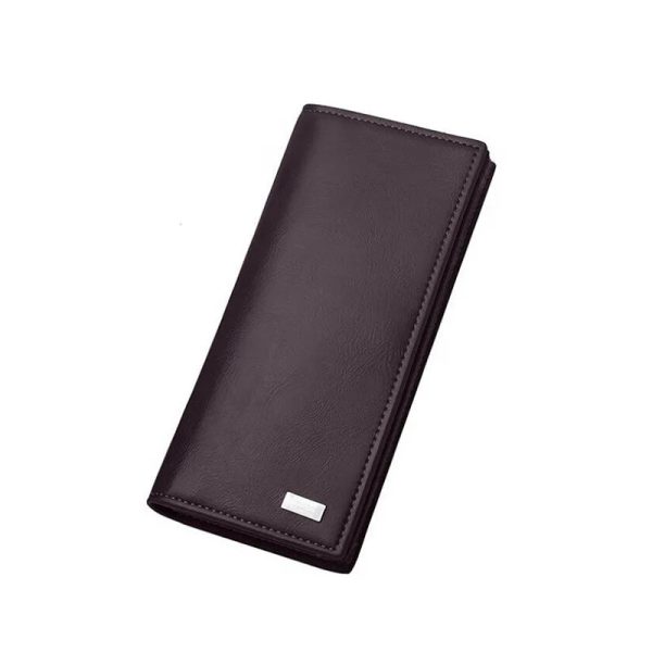 Men Long Fashion Wallets PU Leather Coin Bag ID Card Holder Purse Clutch With Zipper Mobile Phone Bag