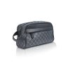 Men's New Fashion PU Print Clutch Bag, Large Capacity Wash Bag, Portable Fitness Storage Bag, Gift For Boyfriend Husband Father