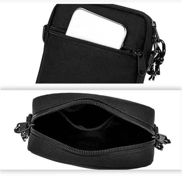 Men's Small Bag Shoulder Bag Trendy Diagonal Backpack Chest Bag Light Boy Mini Casual Bag Mobile Phone Waist Pack