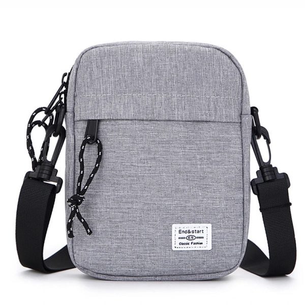 Men's Small Bag Shoulder Bag Trendy Diagonal Backpack Chest Bag Light Boy Mini Casual Bag Mobile Phone Waist Pack