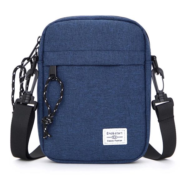 Men's Small Bag Shoulder Bag Trendy Diagonal Backpack Chest Bag Light Boy Mini Casual Bag Mobile Phone Waist Pack