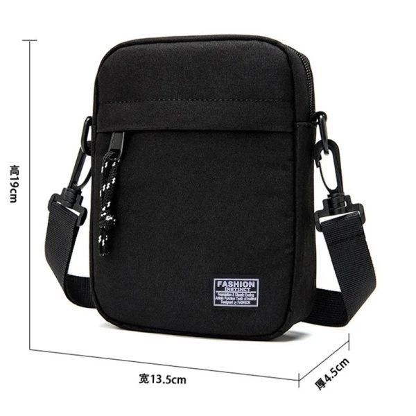 Men's Small Bag Shoulder Bag Trendy Diagonal Backpack Chest Bag Light Boy Mini Casual Bag Mobile Phone Waist Pack
