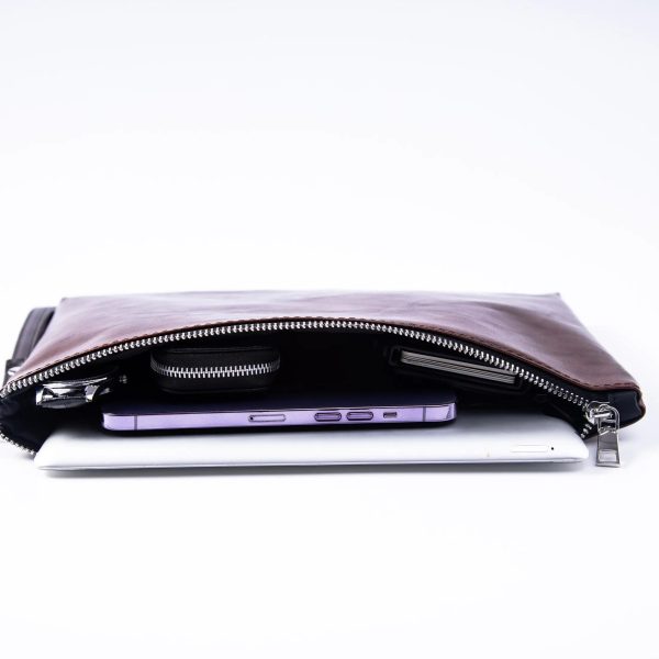 Men's clutch bag document out pocket tablet bag Tablets under 13 inches