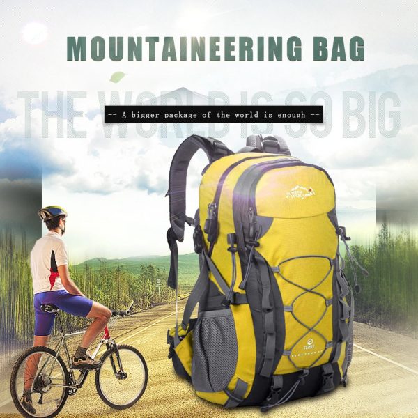 Multifunctional Mountaineering Backpack Large Capacity Portable Trekking Knapsack Outdoor Waterproof for Women Men