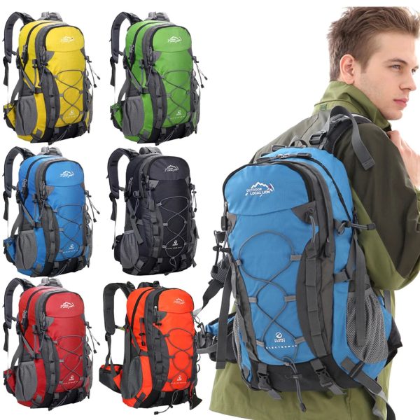 Multifunctional Mountaineering Backpack Large Capacity Portable Trekking Knapsack Outdoor Waterproof for Women Men