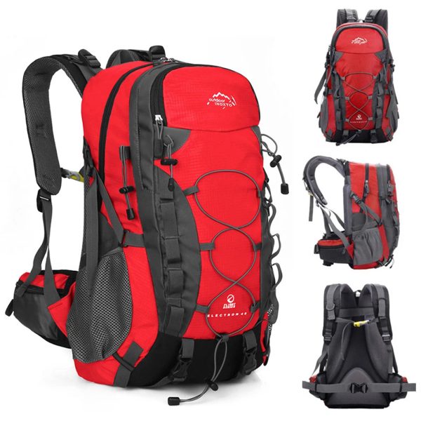 Multifunctional Mountaineering Backpack Large Capacity Portable Trekking Knapsack Outdoor Waterproof for Women Men