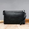 New Luxury Brand Men Clutch Bag Leather Large Capacity Men Wallets Cell Phone Pocket Passcard Purse Multifunction Wallet For Men