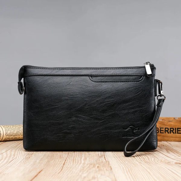 New Luxury Brand Men Clutch Bag Leather Large Capacity Men Wallets Cell Phone Pocket Passcard Purse Multifunction Wallet For Men