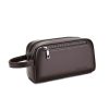 New Men's Clutch Bag Coded Lock Pu Leather Large Man Wallet Business Tote Bag for Phone 2024 Designer Male Handbag Purse