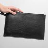 New texture men's clutch bag large capacity soft leather handbag trend double bag business men's bag