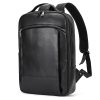 Newsbirds Genuine Leather Men Backpack15" Laptop Daypack Cow Leather School Bag Male Travel Bag Crazy Horse Leather Bagpack Male
