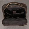 Newsbirds Genuine Leather Men Backpack15" Laptop Daypack Cow Leather School Bag Male Travel Bag Crazy Horse Leather Bagpack Male