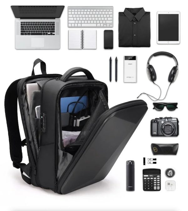 OPDOS Brand Laptop Backpack Anti-theft Waterproof School Backpacks USB Charging Men Business Travel Bag Backpack New Design