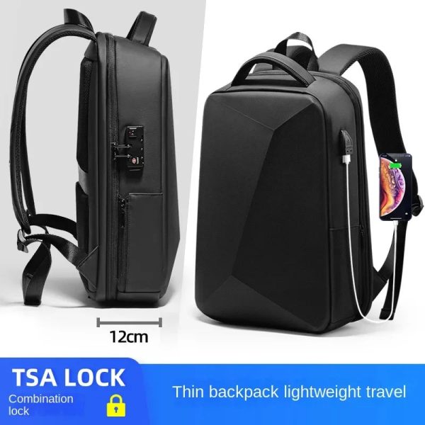 OPDOS Brand Laptop Backpack Anti-theft Waterproof School Backpacks USB Charging Men Business Travel Bag Backpack New Design