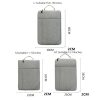 OX Cloth Multiple Compartments Carry Case Business Laptop Package Office Document Pouch Laptop Protective Bag Men Briefcases