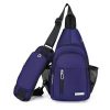 Oxford Chest Bag For Men Multifunctional Casual Fashion Trend Shoulder Bag For Outdoor Sports Versatile Crossbody Bag