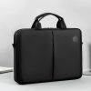 Portable Split Waterproof Fabric Laptop Bag Men And Women Handheld Shoulder City Casual Commuter Briefcase